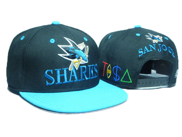 San Jose Sharks TISA Snapback Hat DD13